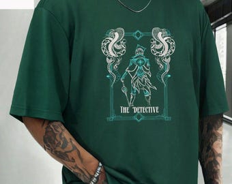 The Defective Dragon Age Embroidered Sweatshirt and Hoodie, Neve Gallus Shirt, Video Game Merch, Dragon Age the Veilguard Unisex Tee