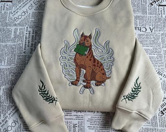 Cousland Mabari Dragon Age Embroidered Sweatshirt and Hoodie, Video Game Merch