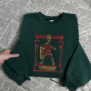 Embroidery Cullen Rutherford Sweater, Dragon Age Inquisition Gamer Merch, Video Game Shirt, Dragon Age Fan Apparel