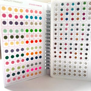 Colourful Bindi book Pack: Indian Kumkum Pack, Decorative Bindi, Bridal Bindi book
