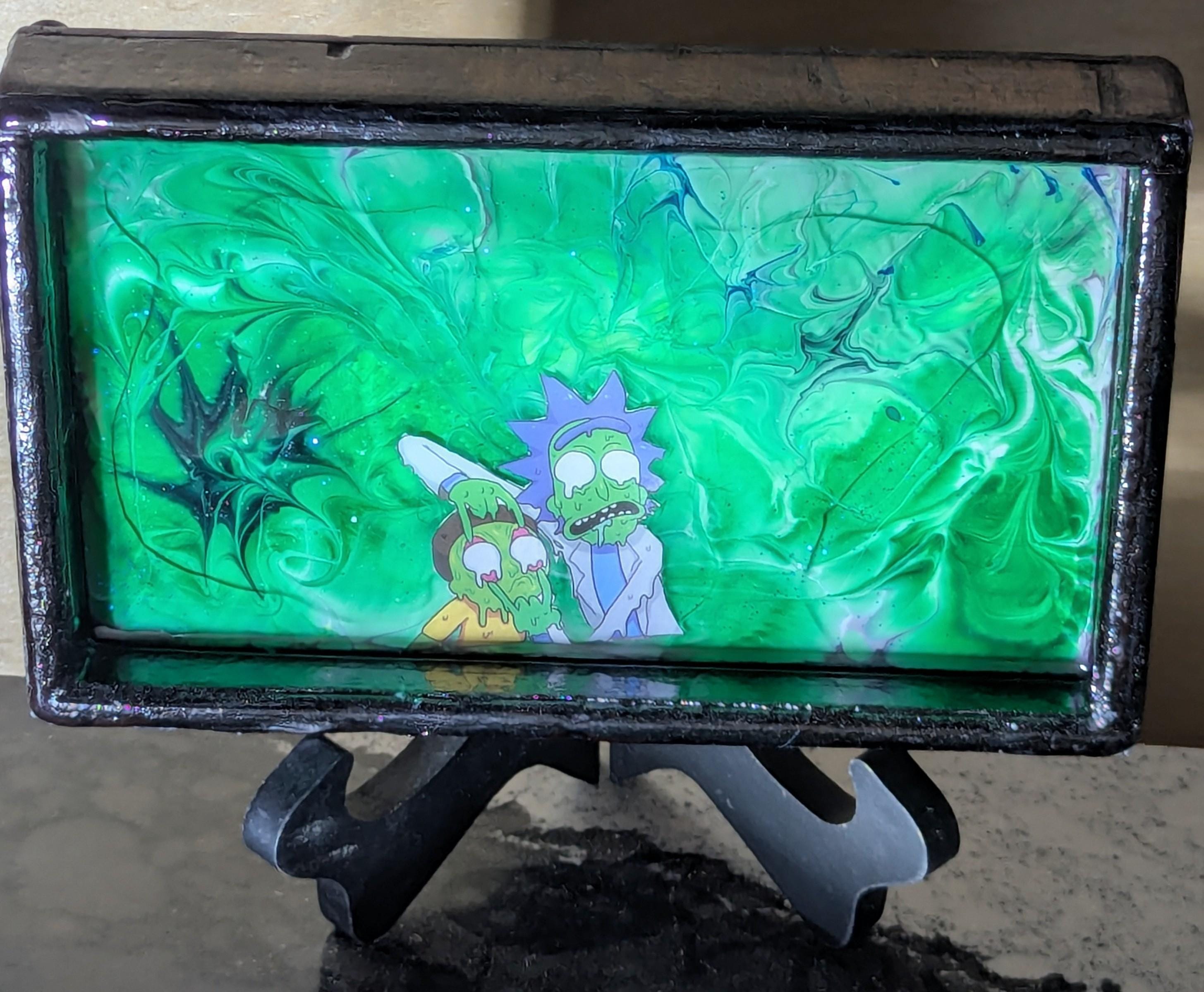 Stoner Rick and Morty - Etsy