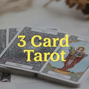Same Day 3 Card Tarot Legung - Vergangenheit, Gegenwart, Zukunft - Genaue & Intuitive Anleitung