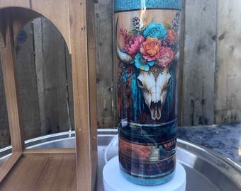Vaso Western Wild Soul de 30 oz con tapa simple