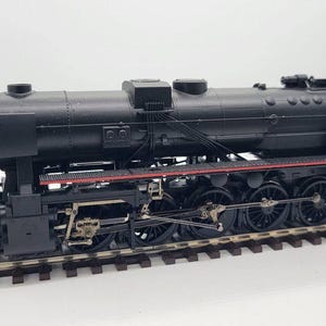 Steam locomotive with tender
