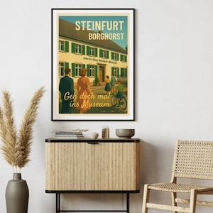 Musée du Bauhaus Heinrich Neuy (carte postale, carte postale illustrée, peinture murale)