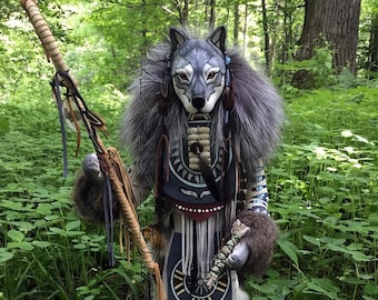 Grey Wolf Manitou (Spirit or Totem)