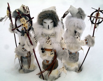 Harfang des neiges Manitou (esprit ou totem) Chaman