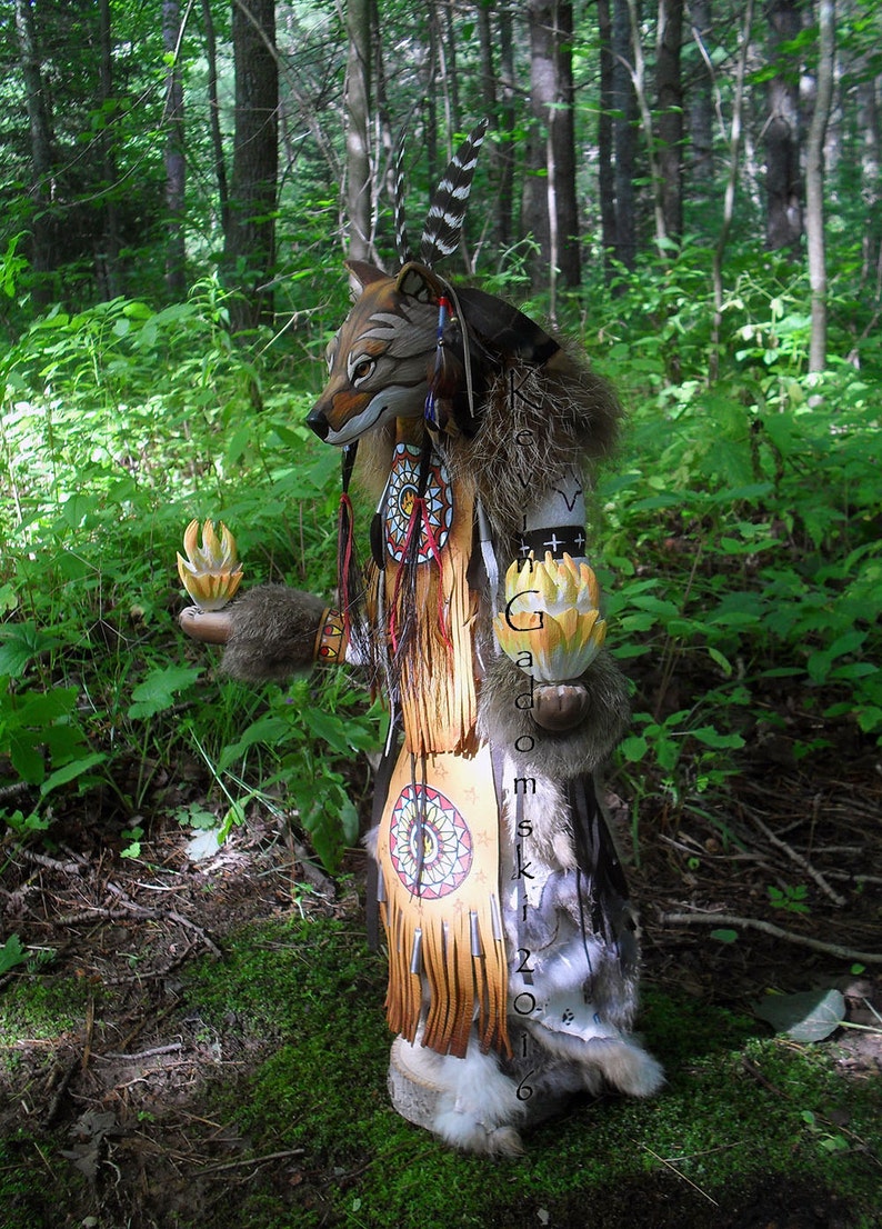 Coyote Manitou Spirit or Totem image 2