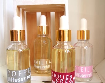 Flaconi di ricarica per diffusore per auto / 4 OZ / EMber&Co