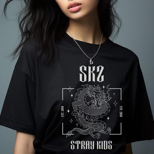 Stray Kids T-shirt Sweatshirt SKZ Crewneck Sweater STAY merch K-Pop streetwear gift for Stray Kids fan Kpop 5 Star shirt Concert outfit