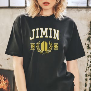 Jimin T-shirt BTS Jimin shirt gift for Jimin fan bts merch bts Army clothes Park Jimin bts sweatshirt clothes K-Pop fan bts concert