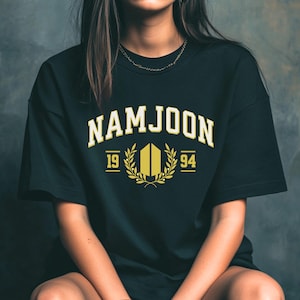 Namjoon T-shirt BTS Kim Namjoon shirt gift for RM fan bts merch bts Army clothes RM bts sweatshirt Namjoon clothes K-Pop fan bts concert