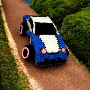 DIY Sports Car Crochet Pattern PDF Race Car Amigurumi Pattern Luxury ...