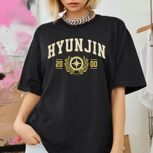 Hyunjin Stray Kids T-Shirt Hyunjin shirt Gift for Stray Kids fan K-Pop merch Gift for Stay Hyunjin tshirt Stray Kids concert merch clothes
