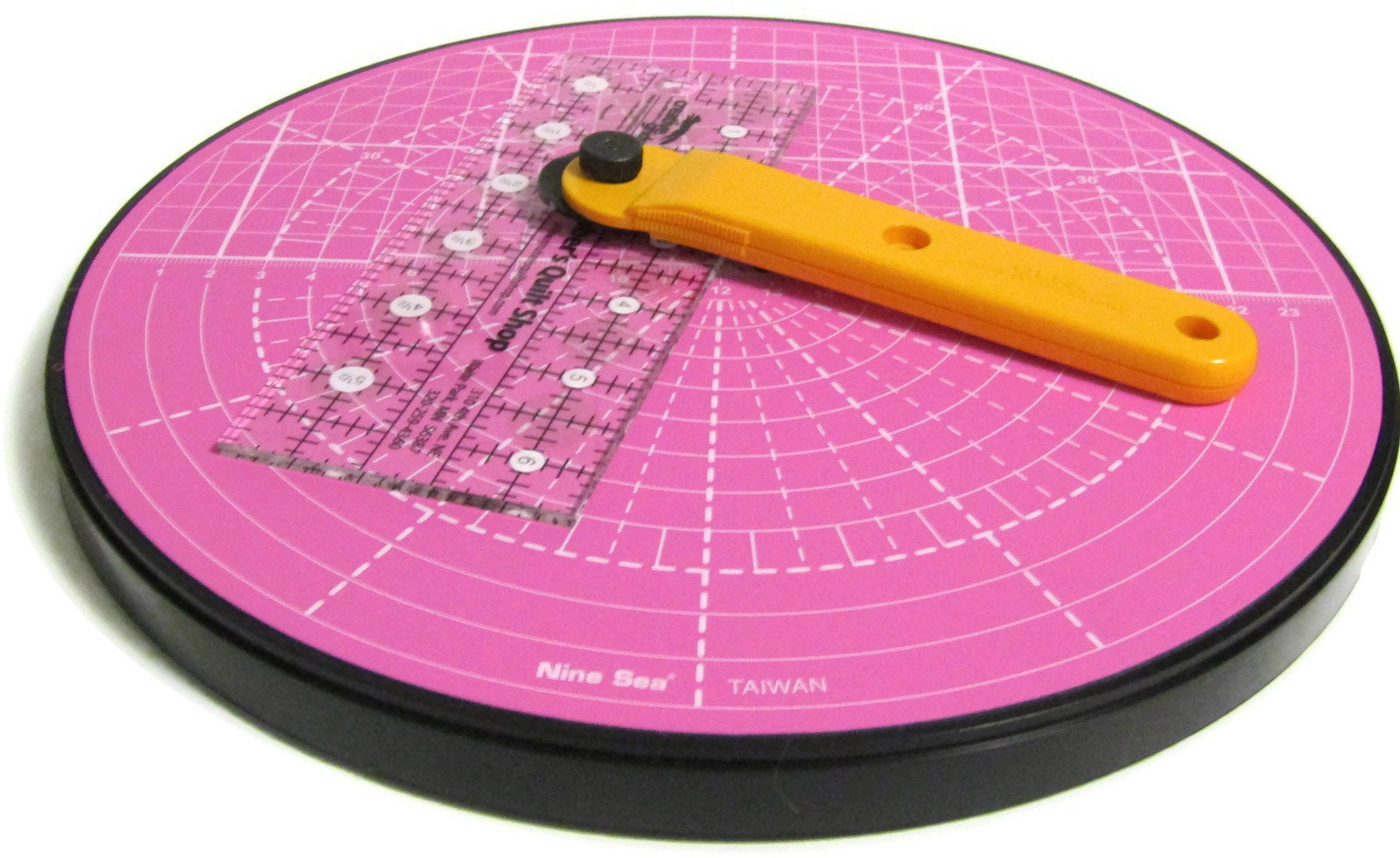 Rotating Cutting Mat Pink reversible