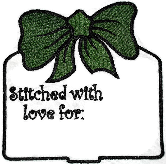 Printable christmas quilt labels