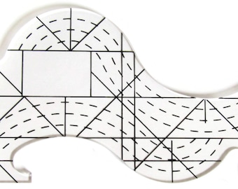Machine Quilting Ruler for your home machine Ruler work
