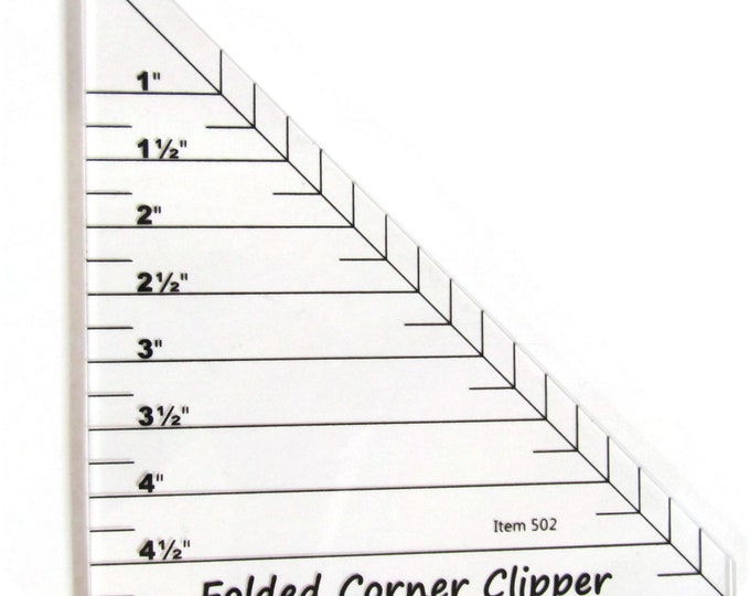 Half Square Triangle acrylic ruler