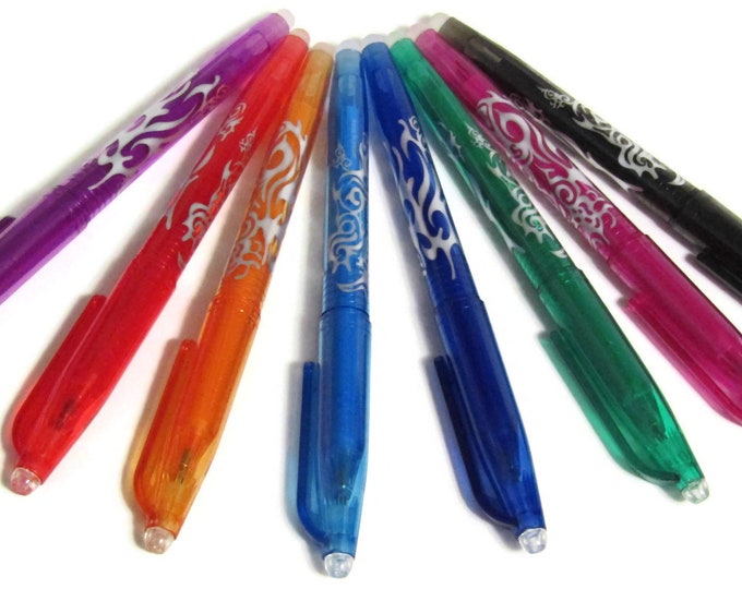 Friction/ Heat Erasable Pens for Quilting and Crafts