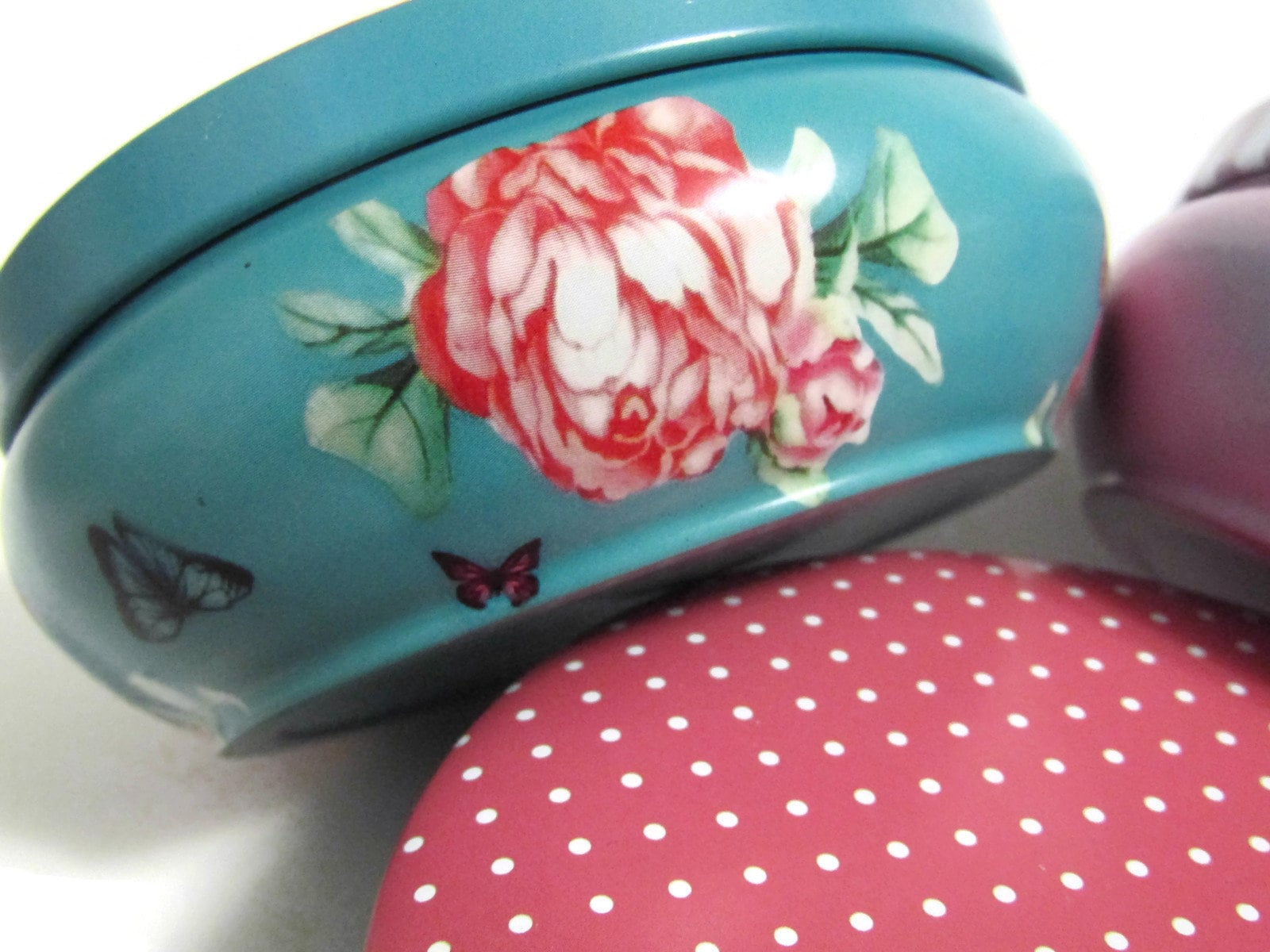 Quilt binding clips 50 piece set in stylish storage tin