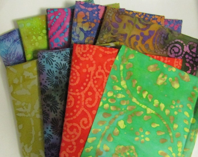 1yd Batik Fabric- Choose your Design- 1 Yard pack