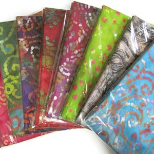 Batik (1yd) pre-cuts Stash builder 100% cotton fabric