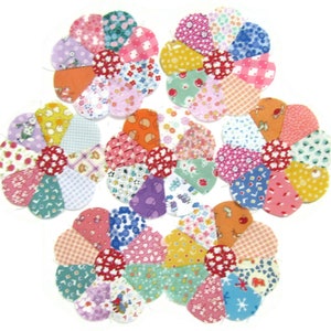 5&quot; Mini Dresden Plate 1930&#39;s Reproduction quilt applique