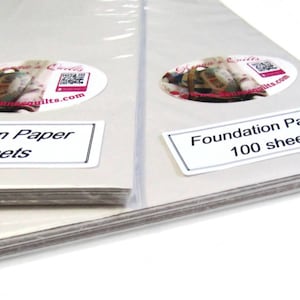 2 paquets de 100 feuilles de papier de base pour rattacher le papier.  8,5 x 11 po. À utiliser dans votre imprimante.