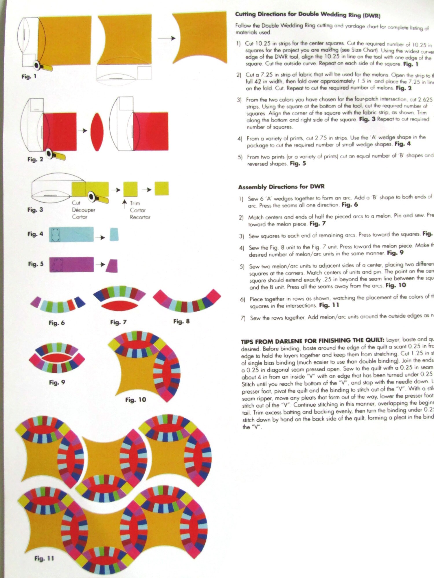 Curved Corner Cutter Ruler Acrylic Sewing Quilt Ruler Sewing