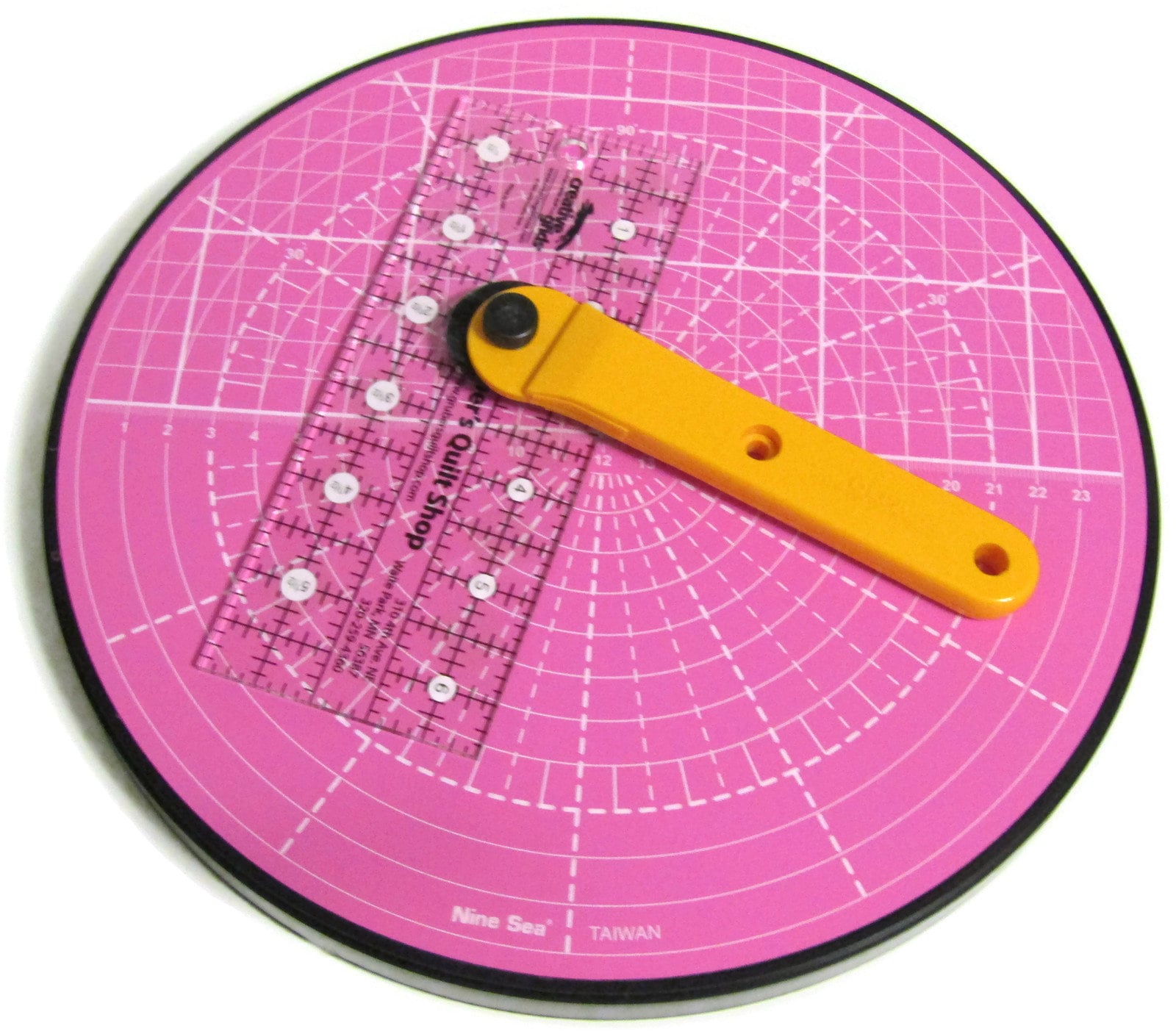 Rotating Cutting Mat Pink reversible
