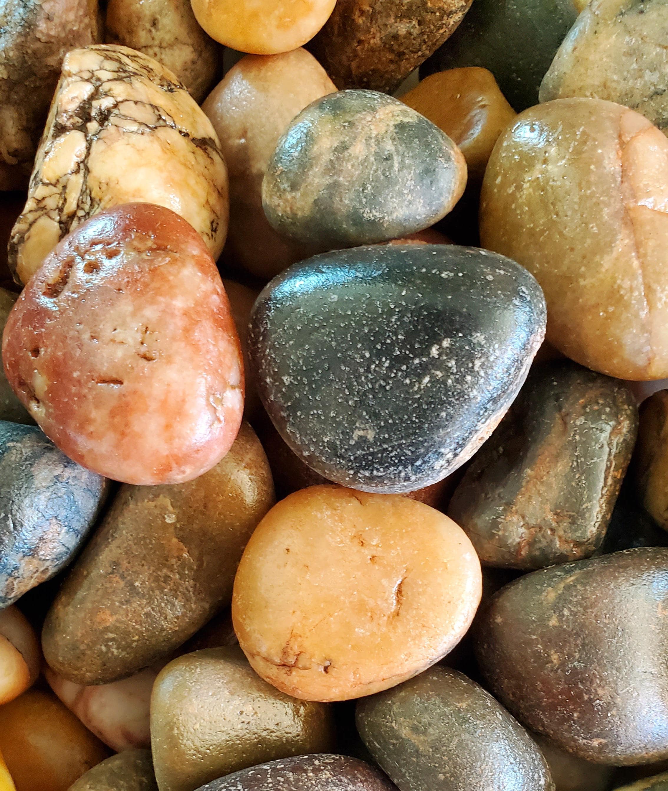 Accent Rokcs Beautiful and Unique River Rock Assortment / Meditation Stones / Zen ...
