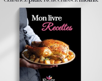 Rezeptbuch zum Ausfüllen – Personalisiertes Kochbuch zum Aufschreiben Ihrer Lieblingsrezepte – Einzigartige Geschenkidee