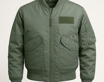 80年代のアメリカ空軍CWU-45/Pフライトジャケット/ボンバージャケット