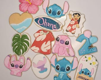 Stitch Cookie Cutter Set, Head and Sitting Stitch Designs (STL Files)