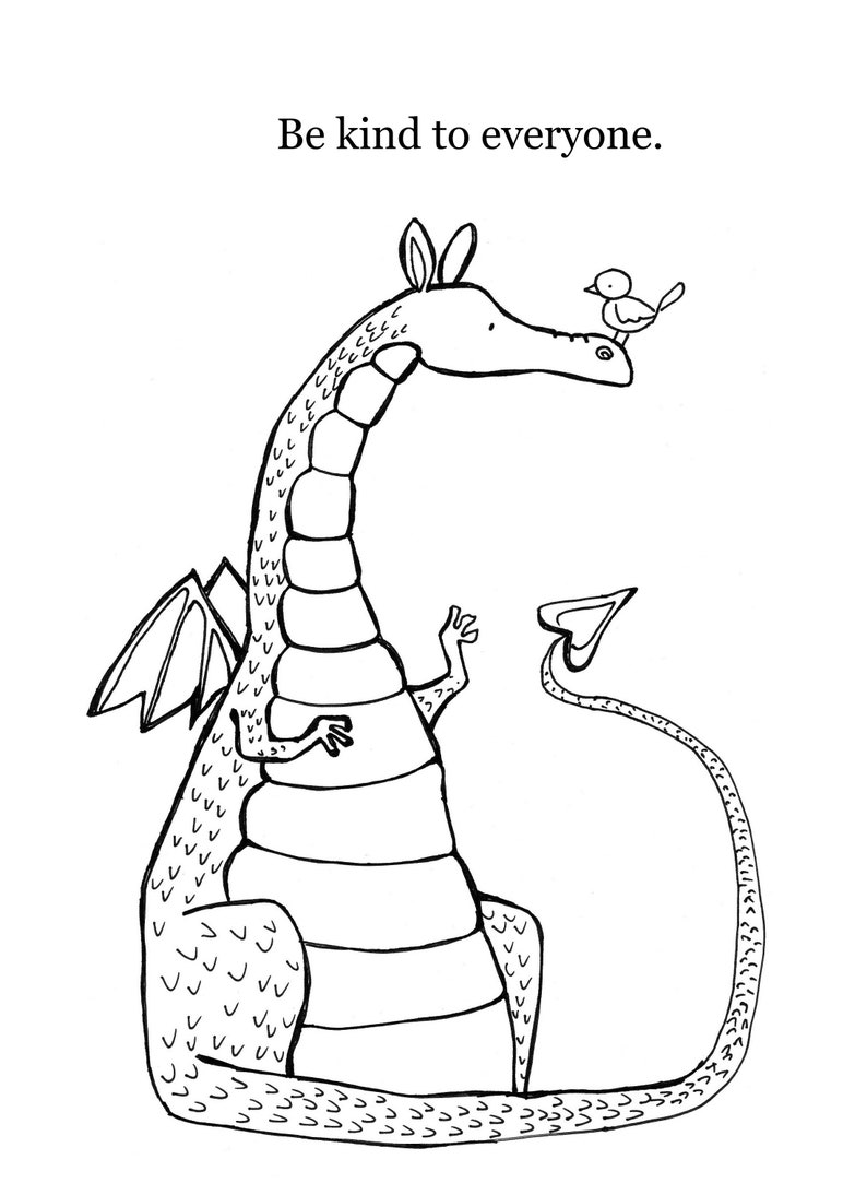 Download Coloring Book Digital Download Cute Whimsical Animals | Etsy