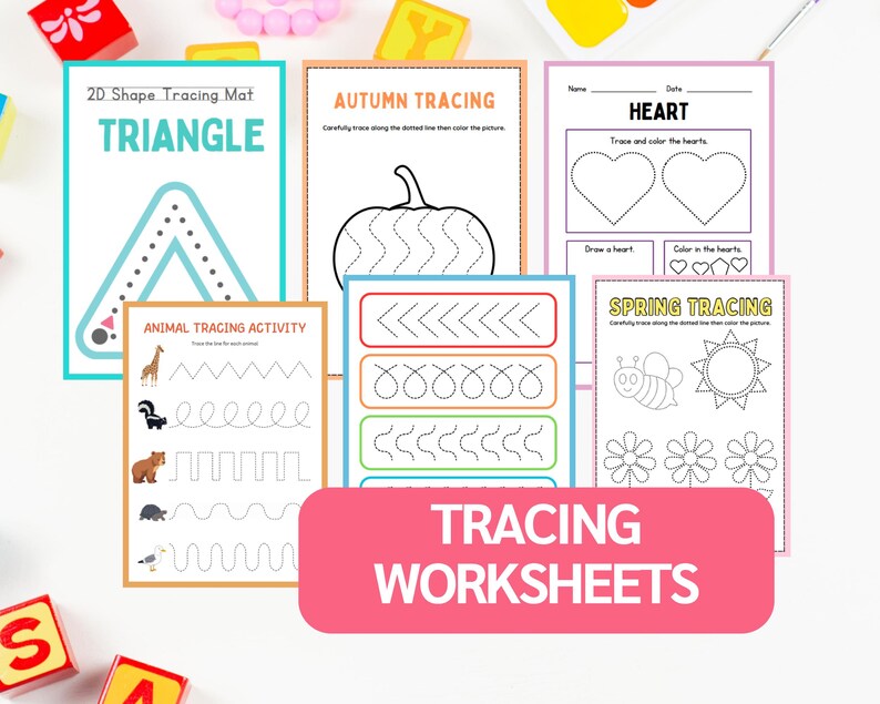 500-page Fine Motor Skills Activity Pack for Preschoolers | Printable ...