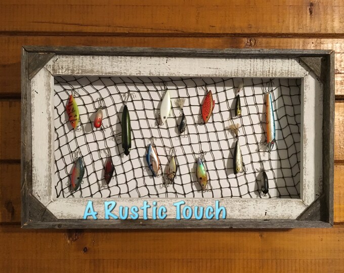 Fishing Lure Display Case Etsy