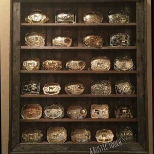 belt buckle shadow box