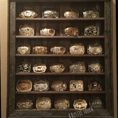 Western Belt Buckle Display Etsy