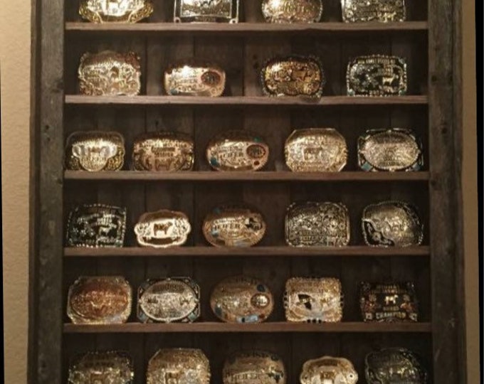Belt Buckle Display Case Etsy