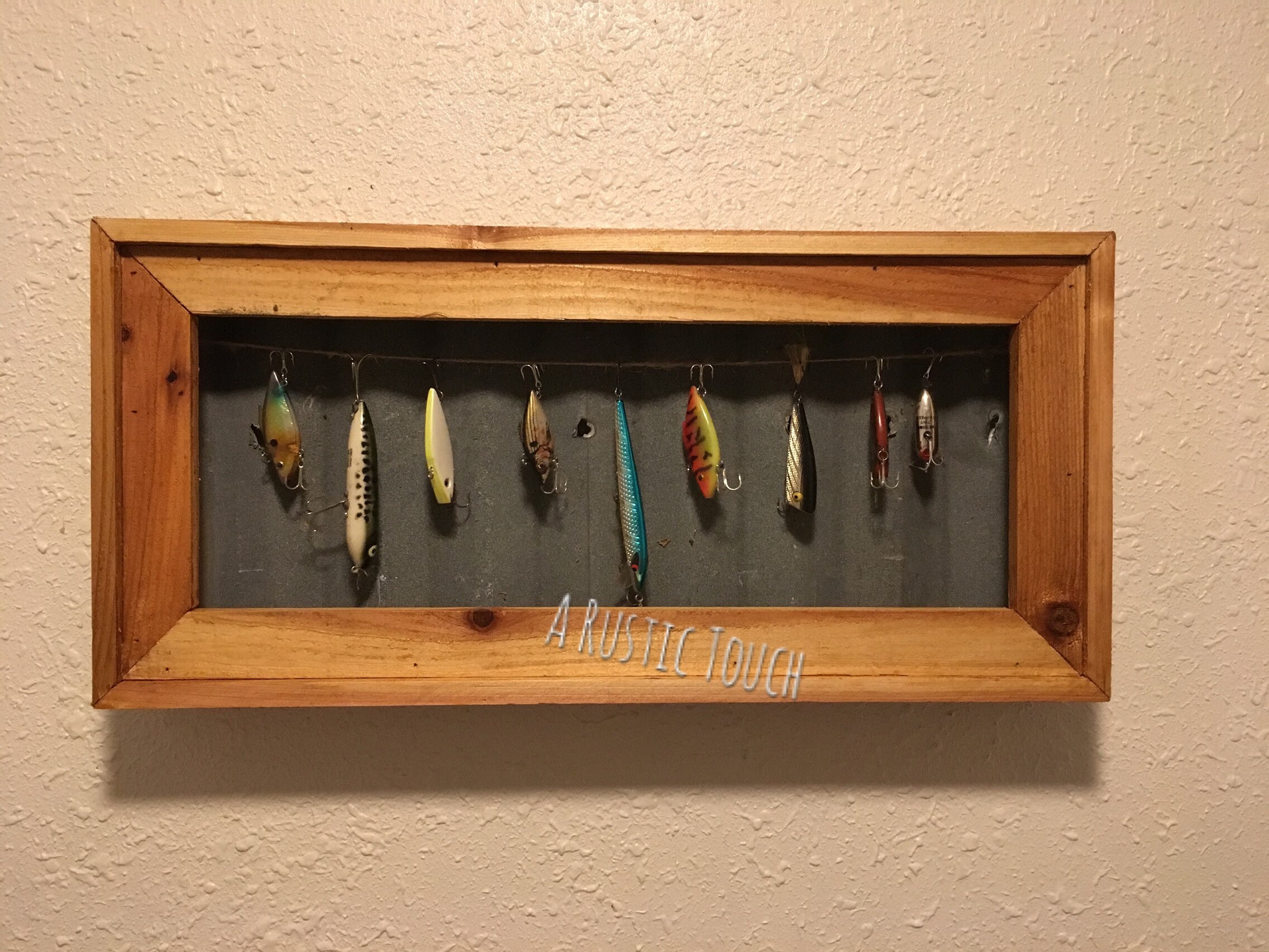 Fishing Lure Display Case Etsy