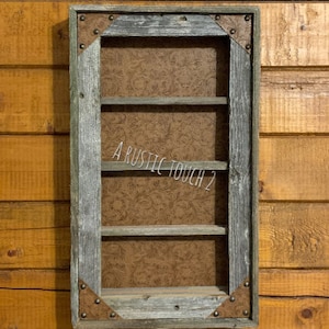 Belt Buckle Display Case - holds 8 buckles-Tan