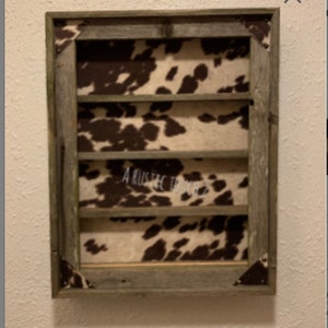 Belt Buckle Display Case - Holds 12 Buckles