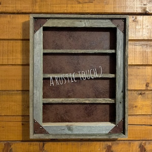 Belt Buckle Display Case-Holds 12 Buckles-Saddle