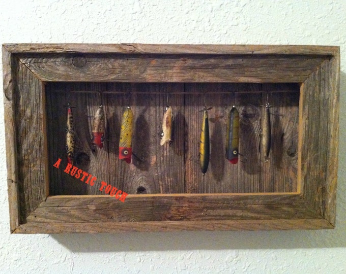 Fishing Lure Display Case Etsy