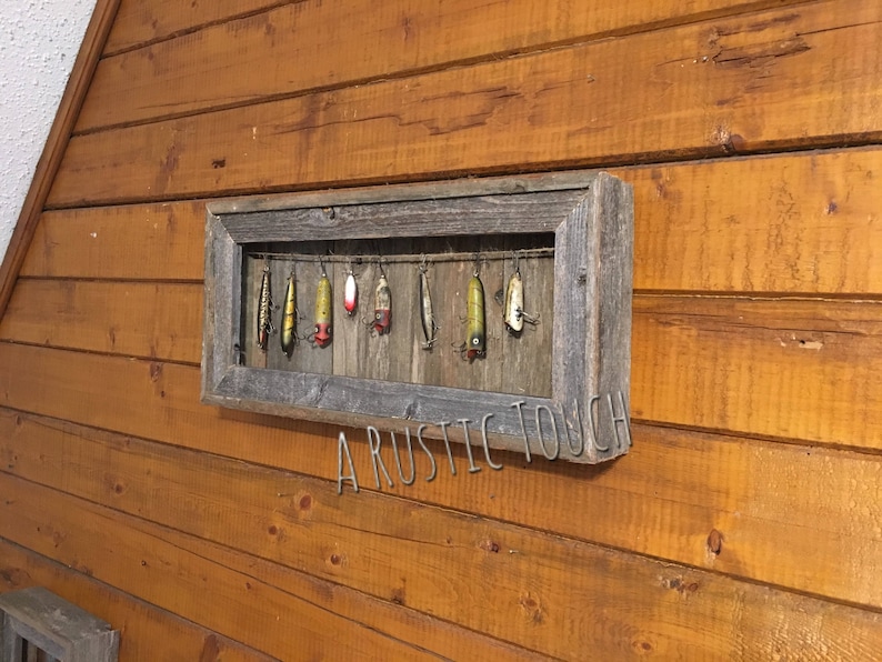 Fishing Lure Display Case Etsy