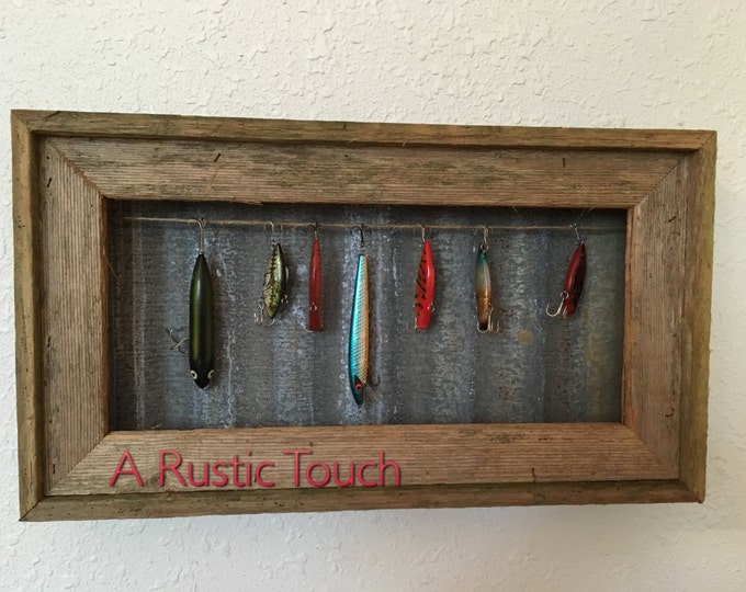 Fishing Lure Display Case Etsy