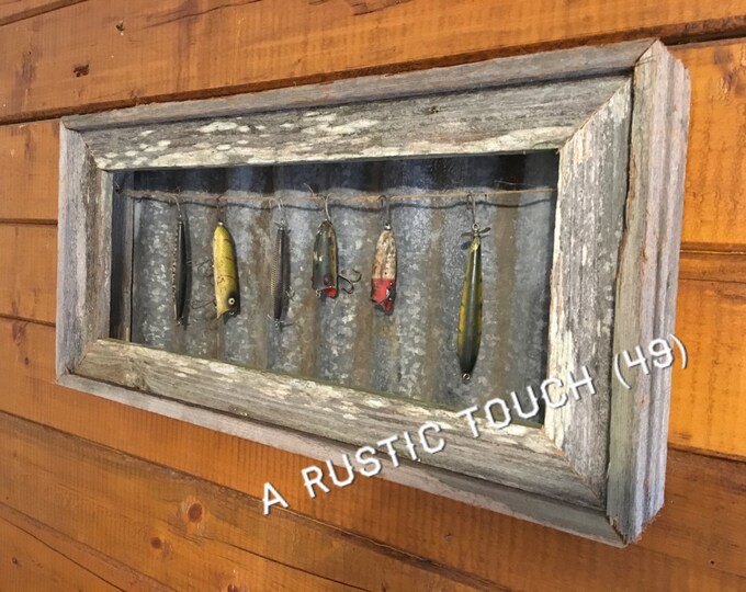 Fishing Lure Display Case Etsy