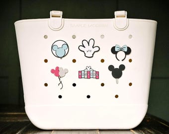 Mouse Inspired Bogg Bag Charms | Theme Park Accessories Set