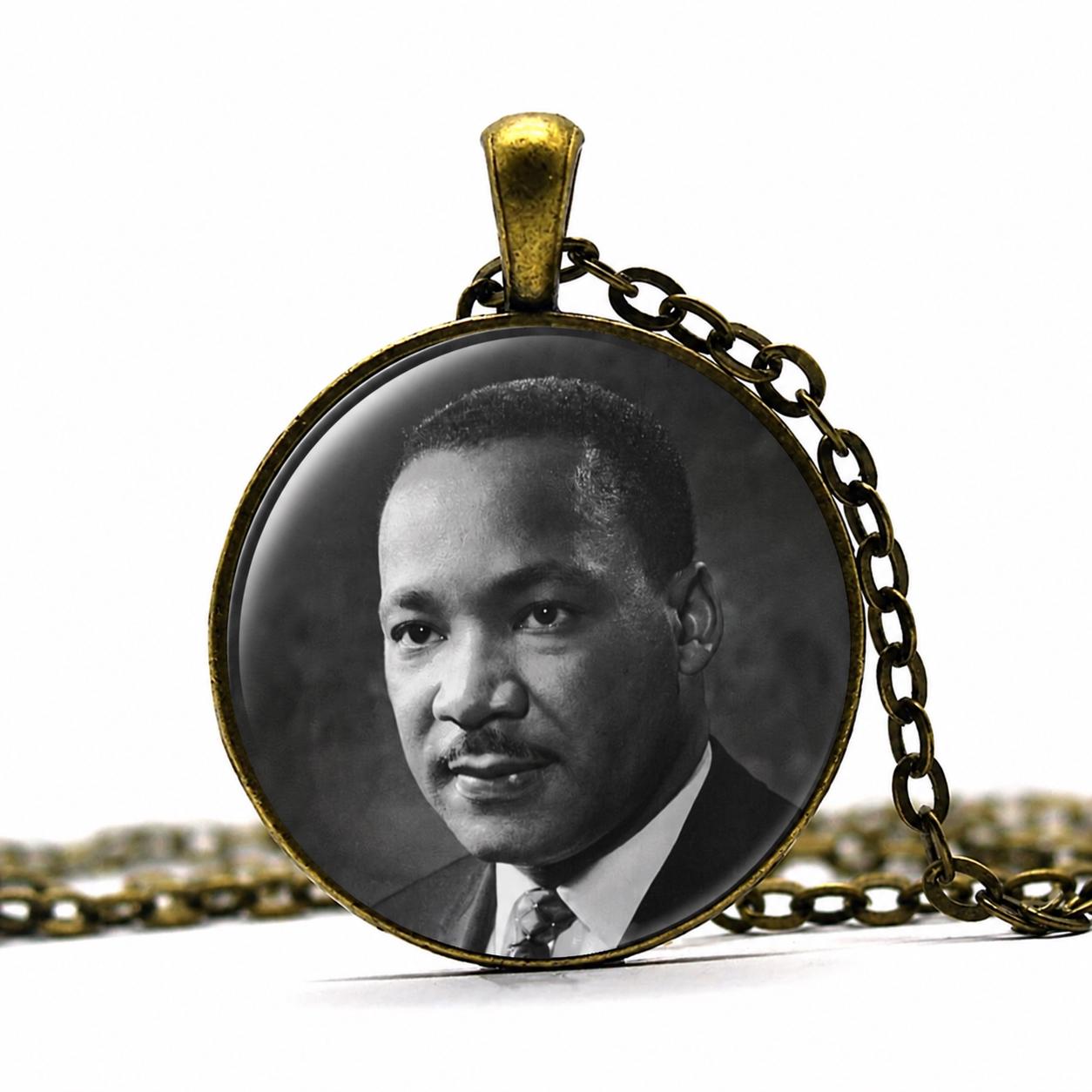 Martin Luther King Necklace - Etsy